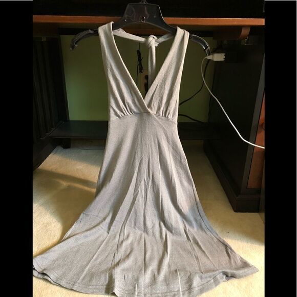 NWT Michael Stars Shine Surplus Halter Dress - Picture 2 of 7